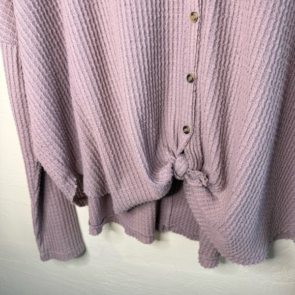 Urban Outfitters Out From Under Jojo Thermal Soze Large Lilac Lavender - Picture 3 of 7